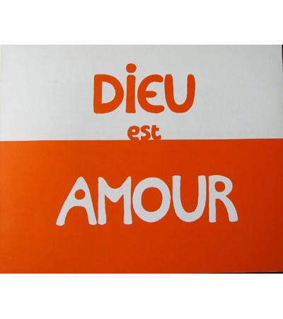 Dieu est Amour - RUPTURE de STOCK